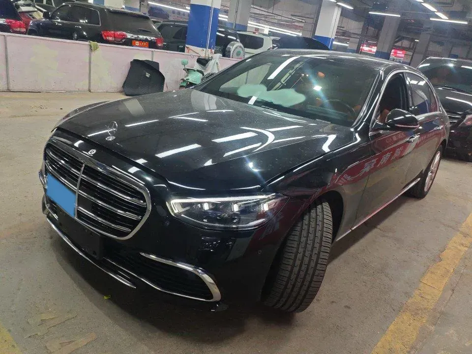 2023 Mercedes-Benz S Class 2.5T 313HP L6 9AT,autocango,china used car exporter,china ev exporter,chinese used car exporter,chinese used ev exporter
