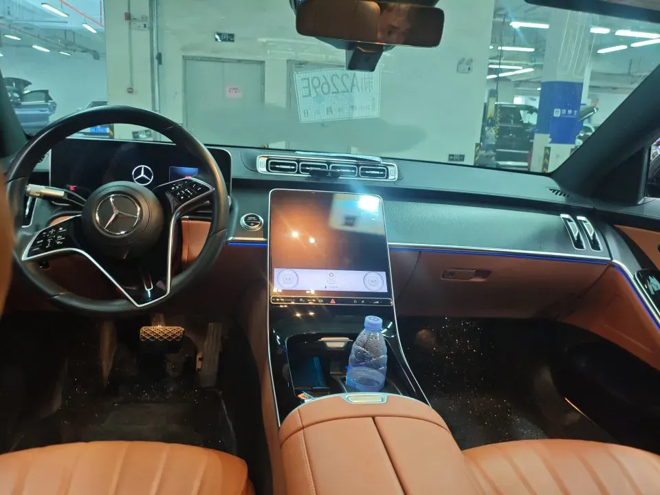 2023 Mercedes-Benz S Class 2.5T 313HP L6 9AT,autocango,china used car exporter,china ev exporter,chinese used car exporter,chinese used ev exporter
