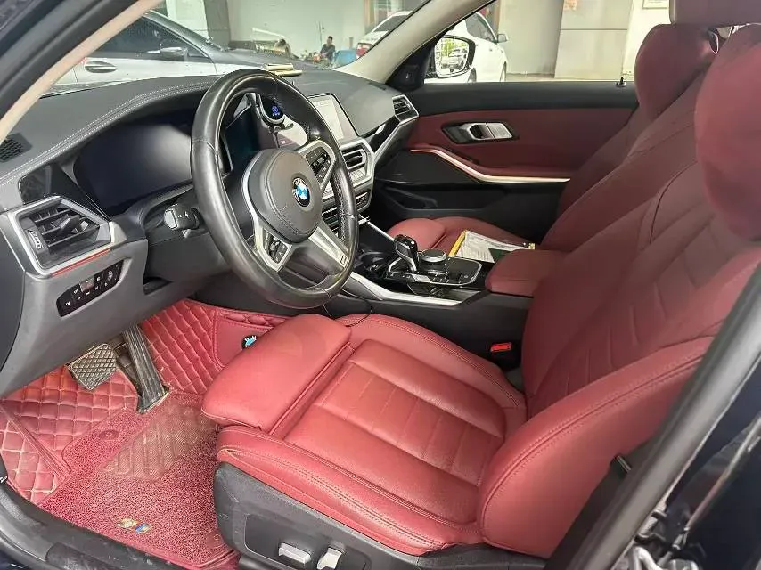 2021 BMW 3 Series 2.0T 156HP L4 8AT,autocango,china used car exporter,china ev exporter,chinese used car exporter,chinese used ev exporter