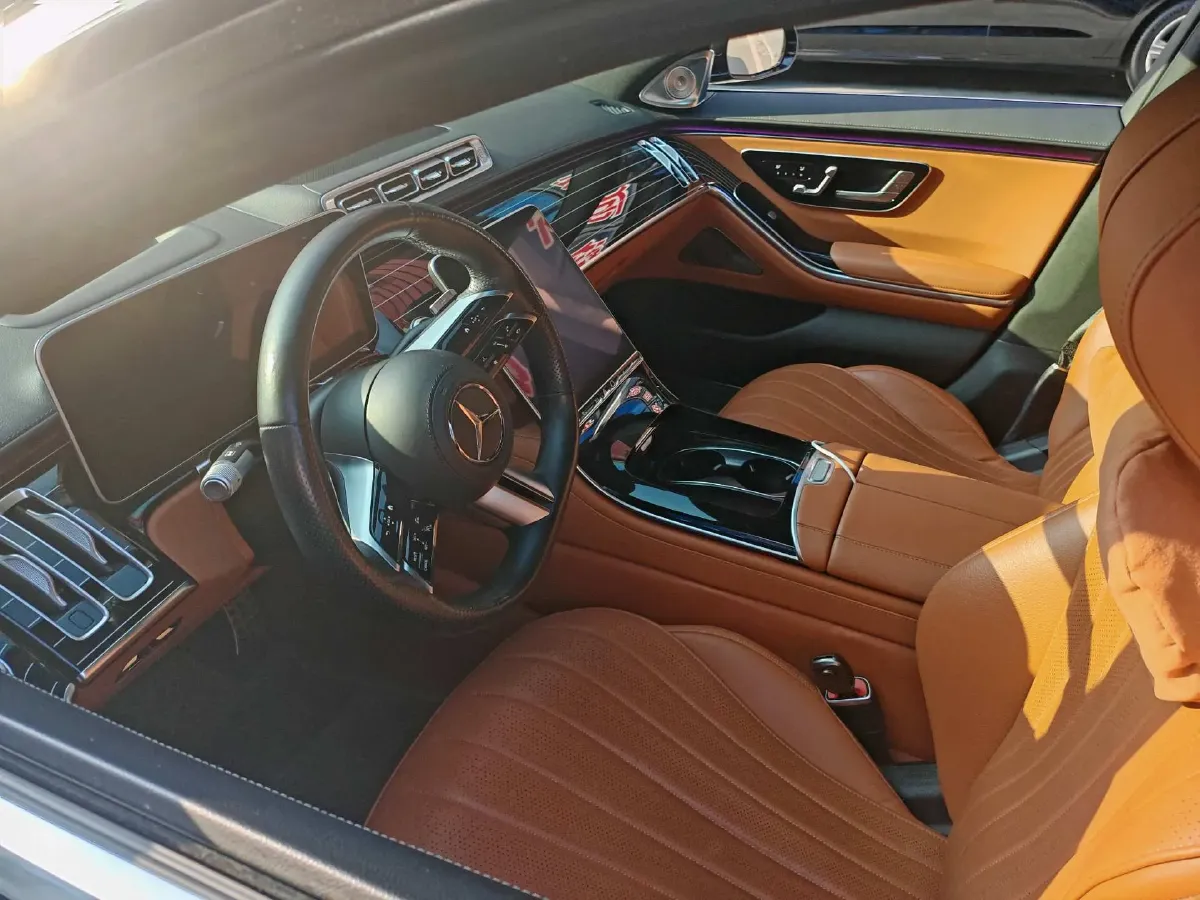 2024 Mercedes-Benz S Class 2.5T 367HP L6 9AT,autocango,china used car exporter,china ev exporter,chinese used car exporter,chinese used ev exporter