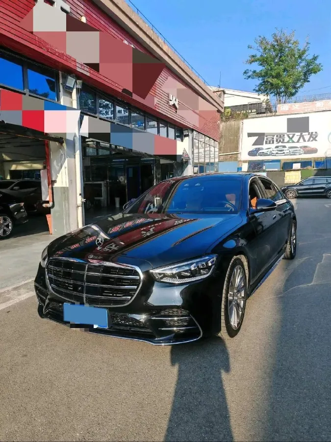 2024 Mercedes-Benz S Class 2.5T 367HP L6 9AT,autocango,china used car exporter,china ev exporter,chinese used car exporter,chinese used ev exporter