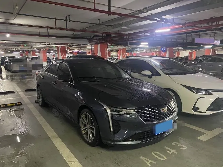 2021 Cadillac CT4 2.0T 237HP L4 8AT,autocango,china used car exporter,china ev exporter,chinese used car exporter,chinese used ev exporter