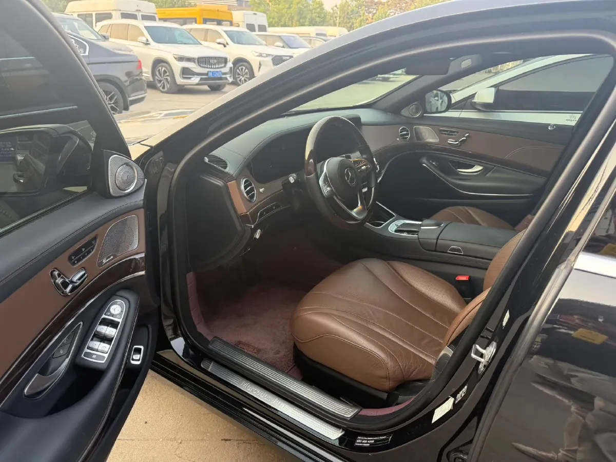 2020 Mercedes-Benz S Class 3.0T 299HP L6 9AT,autocango,china used car exporter,china ev exporter,chinese used car exporter,chinese used ev exporter