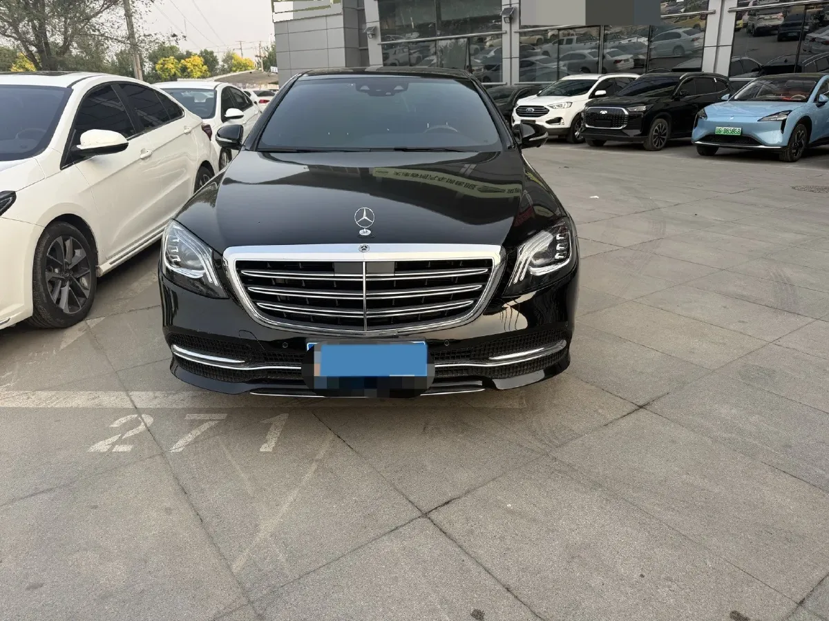 2020 Mercedes-Benz S Class 3.0T 299HP L6 9AT,autocango,china used car exporter,china ev exporter,chinese used car exporter,chinese used ev exporter