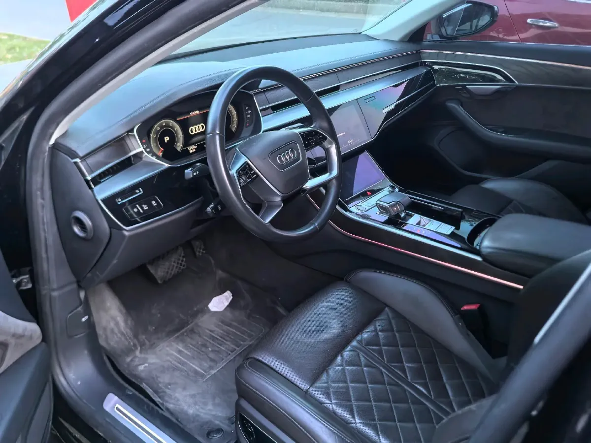 2021 Audi A8 3.0T 286HP V6 8AT,autocango,china used car exporter,china ev exporter,chinese used car exporter,chinese used ev exporter