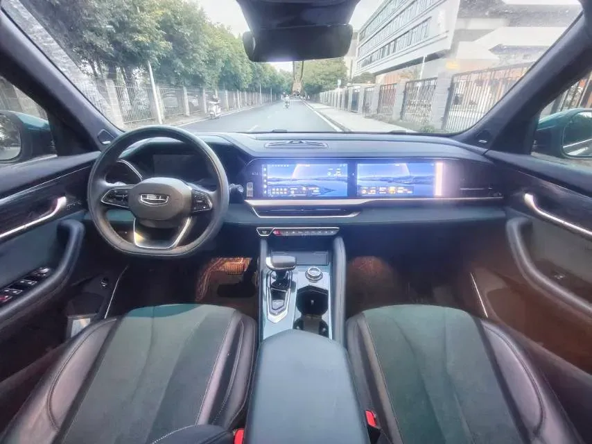 2021 Geely Monjaro 2.0T 218HP L4 7DCT,autocango,china used car exporter,china ev exporter,chinese used car exporter,chinese used ev exporter