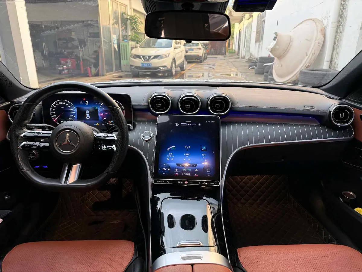 2022 Mercedes-Benz C Class 1.5T 170HP L4 9AT,autocango,china used car exporter,china ev exporter,chinese used car exporter,chinese used ev exporter