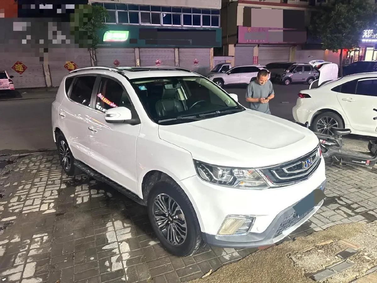 2016 Geely Vision X6 1.8L 133HP L4 5MT,autocango,china used car exporter,china ev exporter,chinese used car exporter,chinese used ev exporter