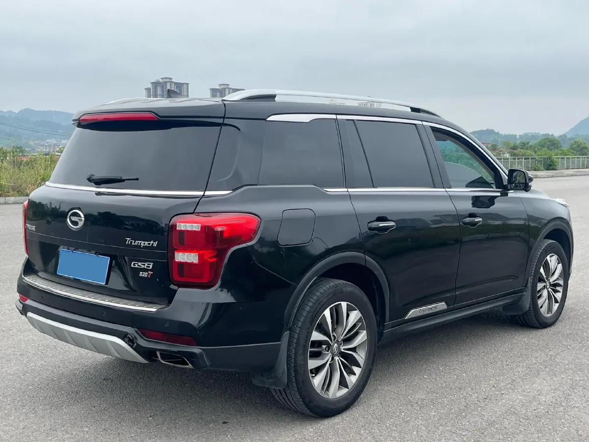 2017 GAC Trumpchi GS8 2.0T 201HP L4 6AT,autocango,china used car exporter,china ev exporter,chinese used car exporter,chinese used ev exporter