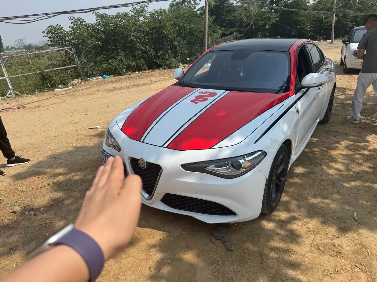 2019 Alfa Romeo Giulia 2.0T 280HP L4 8AT,autocango,china used car exporter,china ev exporter,chinese used car exporter,chinese used ev exporter