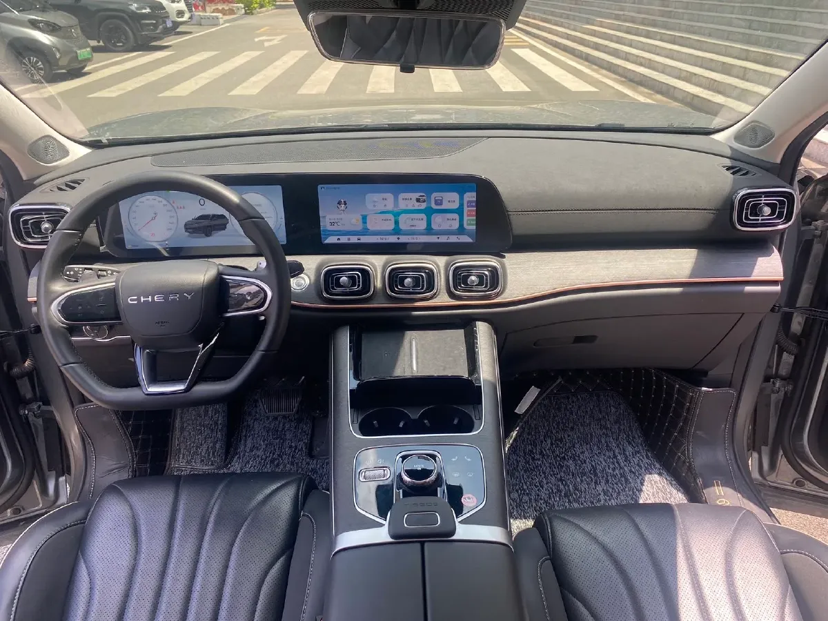 2023 Chery Tiggo 9 2.0T 261HP L4 8AT,autocango,china used car exporter,china ev exporter,chinese used car exporter,chinese used ev exporter
