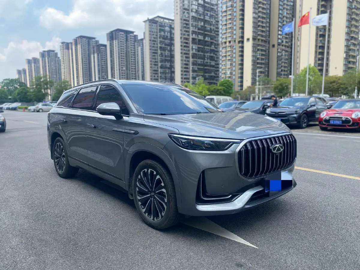 2023 Chery Tiggo 9 2.0T 261HP L4 8AT,autocango,china used car exporter,china ev exporter,chinese used car exporter,chinese used ev exporter