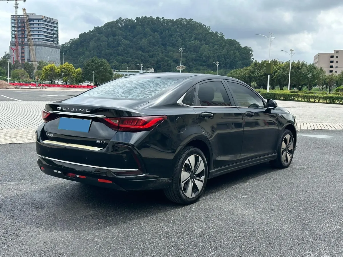 2019 BeiJing Auto EU7 BEV 60.225KWH,autocango,china used car exporter,china ev exporter,chinese used car exporter,chinese used ev exporter