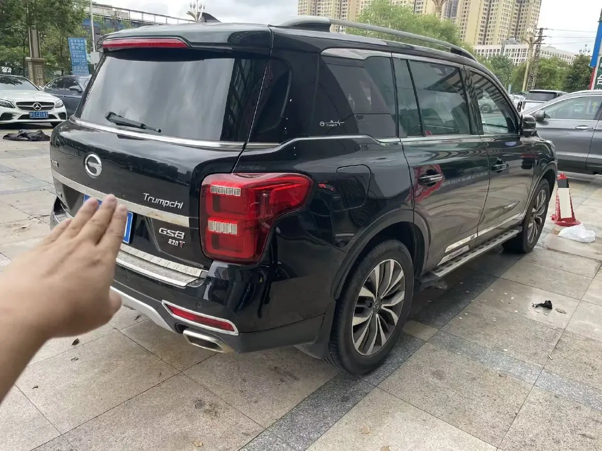 2017 GAC Trumpchi GS8 2.0T 201HP L4 6AT,autocango,china used car exporter,china ev exporter,chinese used car exporter,chinese used ev exporter