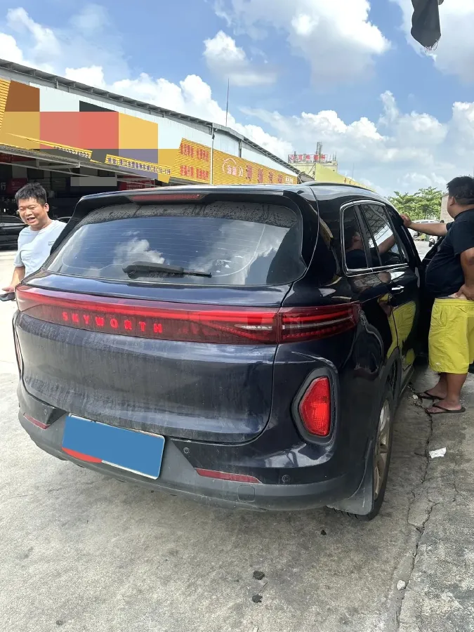 2021 Skyworth EV6 BEV 71.98KWH,autocango,china used car exporter,china ev exporter,chinese used car exporter,chinese used ev exporter