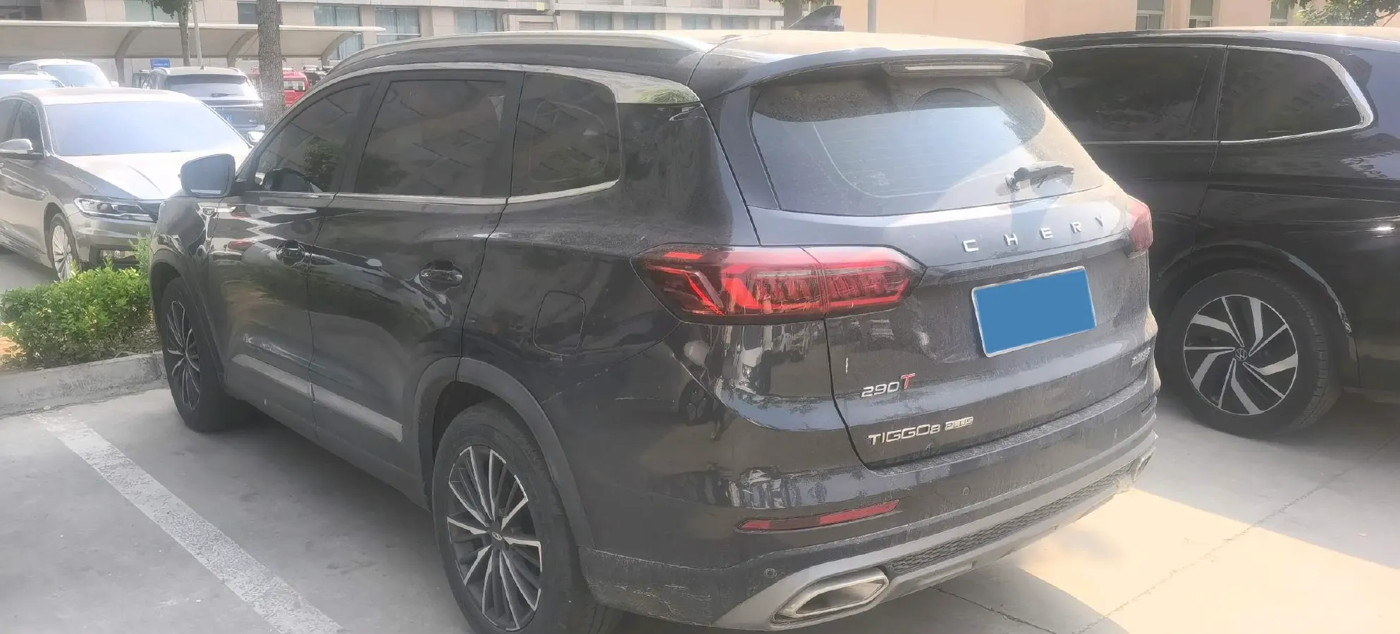 2021 Chery Tiggo 8 Plus 1.6T 197HP L4 7DCT,autocango,china used car exporter,china ev exporter,chinese used car exporter,chinese used ev exporter