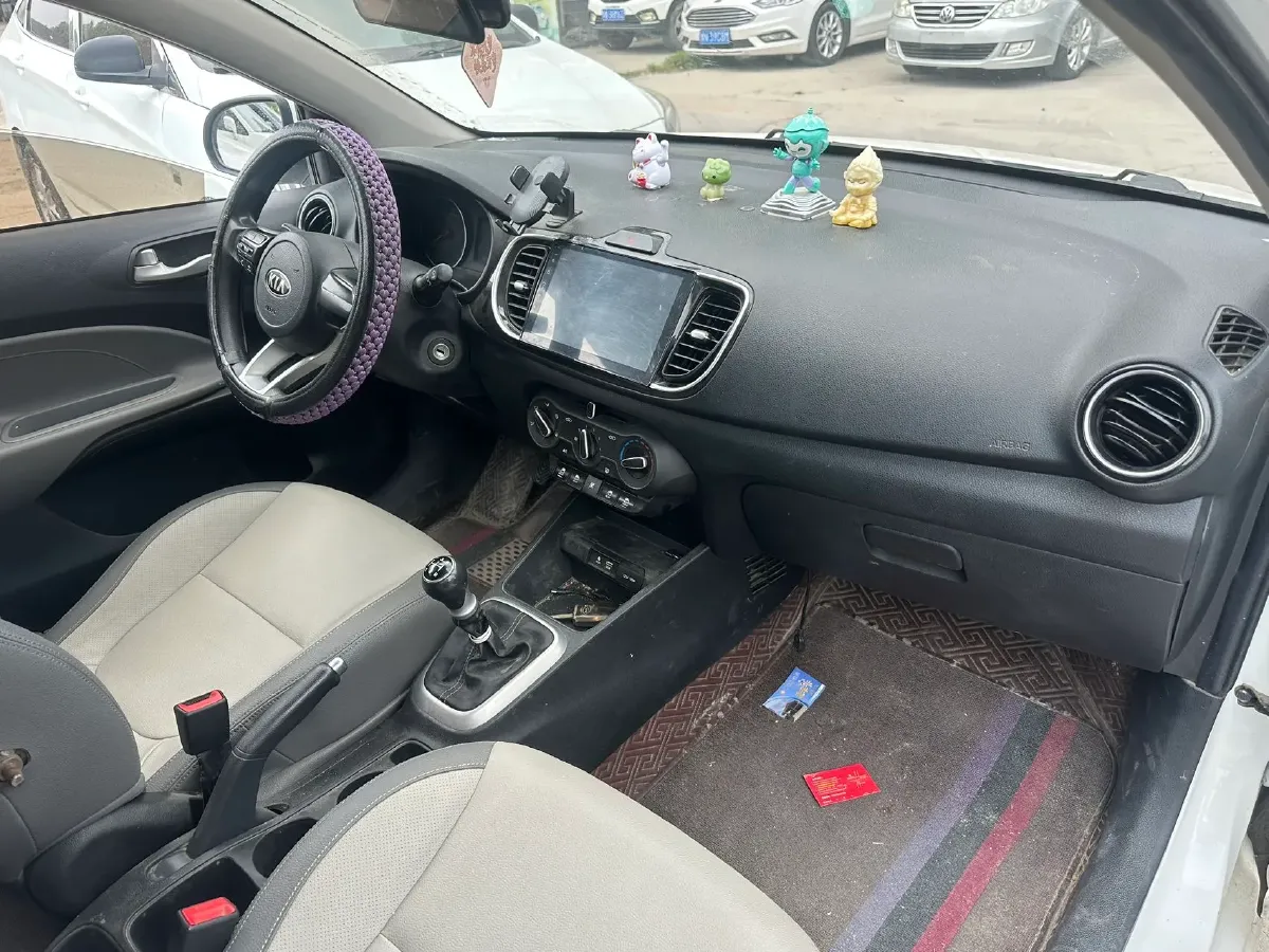 2017 Kia Pegas 1.4L 95HP L4 5MT,autocango,china used car exporter,china ev exporter,chinese used car exporter,chinese used ev exporter