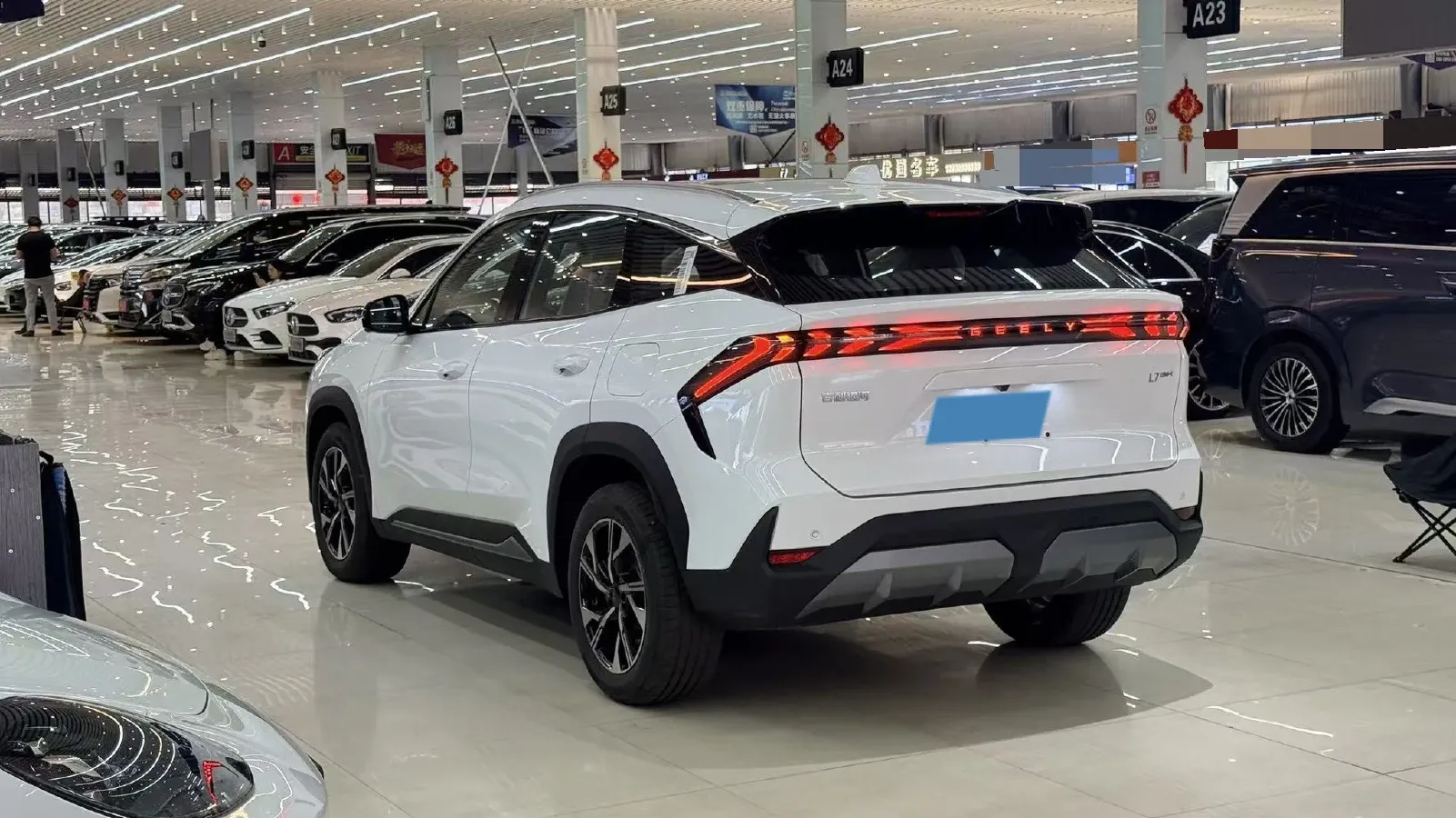 2025 Geely Galaxy L7 1.5L 112HP L4 1DHT PHEV 18.4KWH,autocango,china used car exporter,china ev exporter,chinese used car exporter,chinese used ev exporter