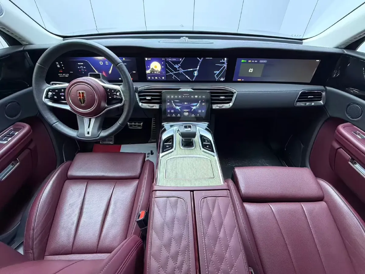 2022 HongQi E-HS9 BEV 120KWH,autocango,china used car exporter,china ev exporter,chinese used car exporter,chinese used ev exporter