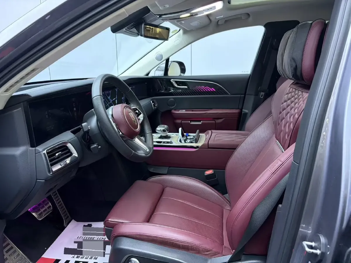 2022 HongQi E-HS9 BEV 120KWH,autocango,china used car exporter,china ev exporter,chinese used car exporter,chinese used ev exporter