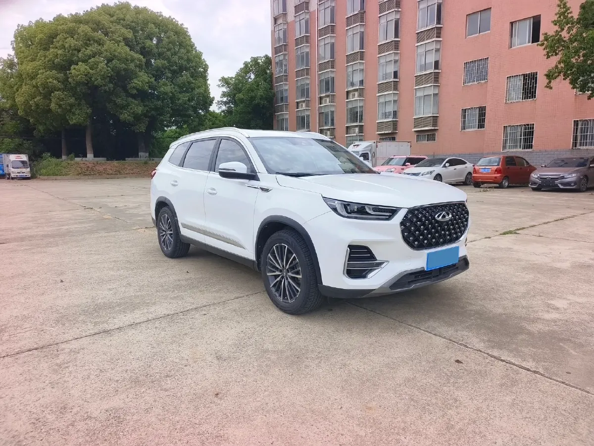 2021 Chery Tiggo 8 Plus 1.6T 197HP L4 7DCT,autocango,china used car exporter,china ev exporter,chinese used car exporter,chinese used ev exporter