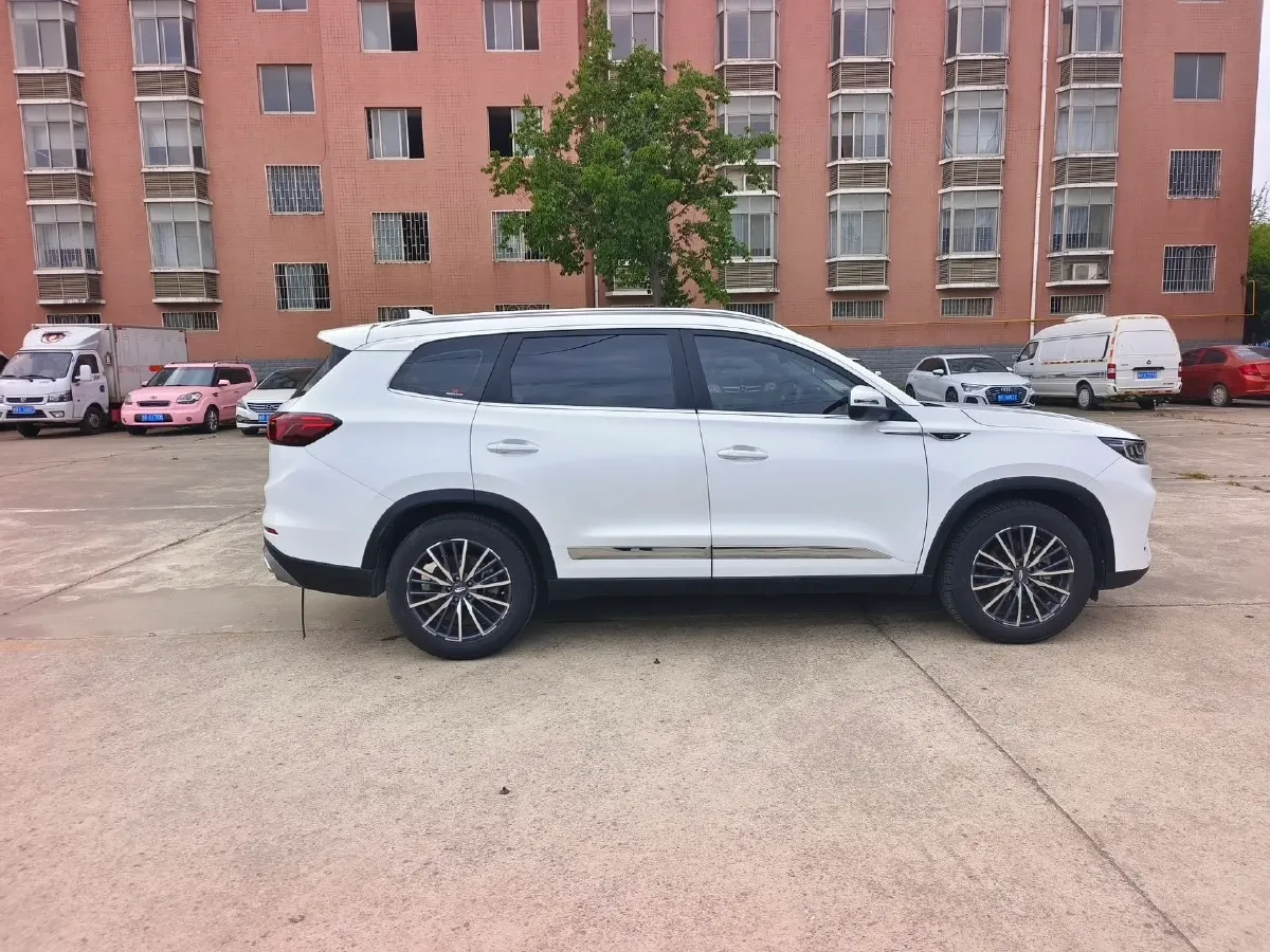 2021 Chery Tiggo 8 Plus 1.6T 197HP L4 7DCT,autocango,china used car exporter,china ev exporter,chinese used car exporter,chinese used ev exporter