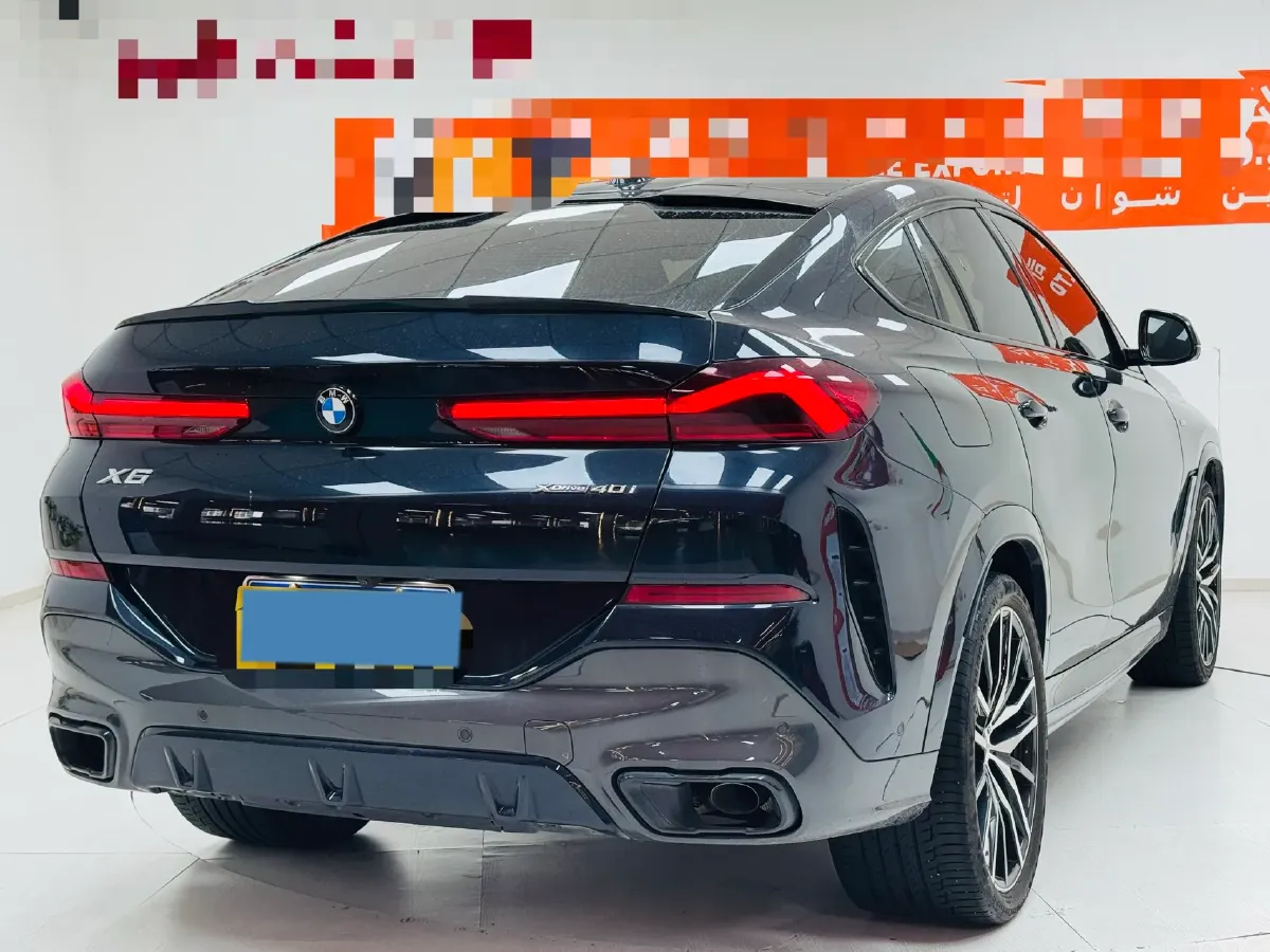 2022 BMW X6 3.0T 333HP L6 8AT,autocango,china used car exporter,china ev exporter,chinese used car exporter,chinese used ev exporter