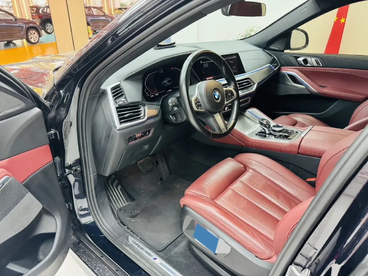 2022 BMW X6 3.0T 333HP L6 8AT,autocango,china used car exporter,china ev exporter,chinese used car exporter,chinese used ev exporter