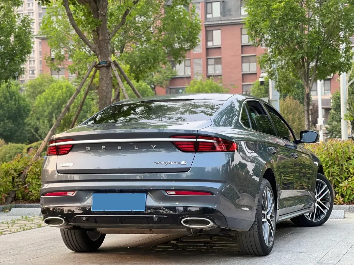 2023 Geely Preface 2.0T 190HP L4 7DCT,autocango,china used car exporter,china ev exporter,chinese used car exporter,chinese used ev exporter