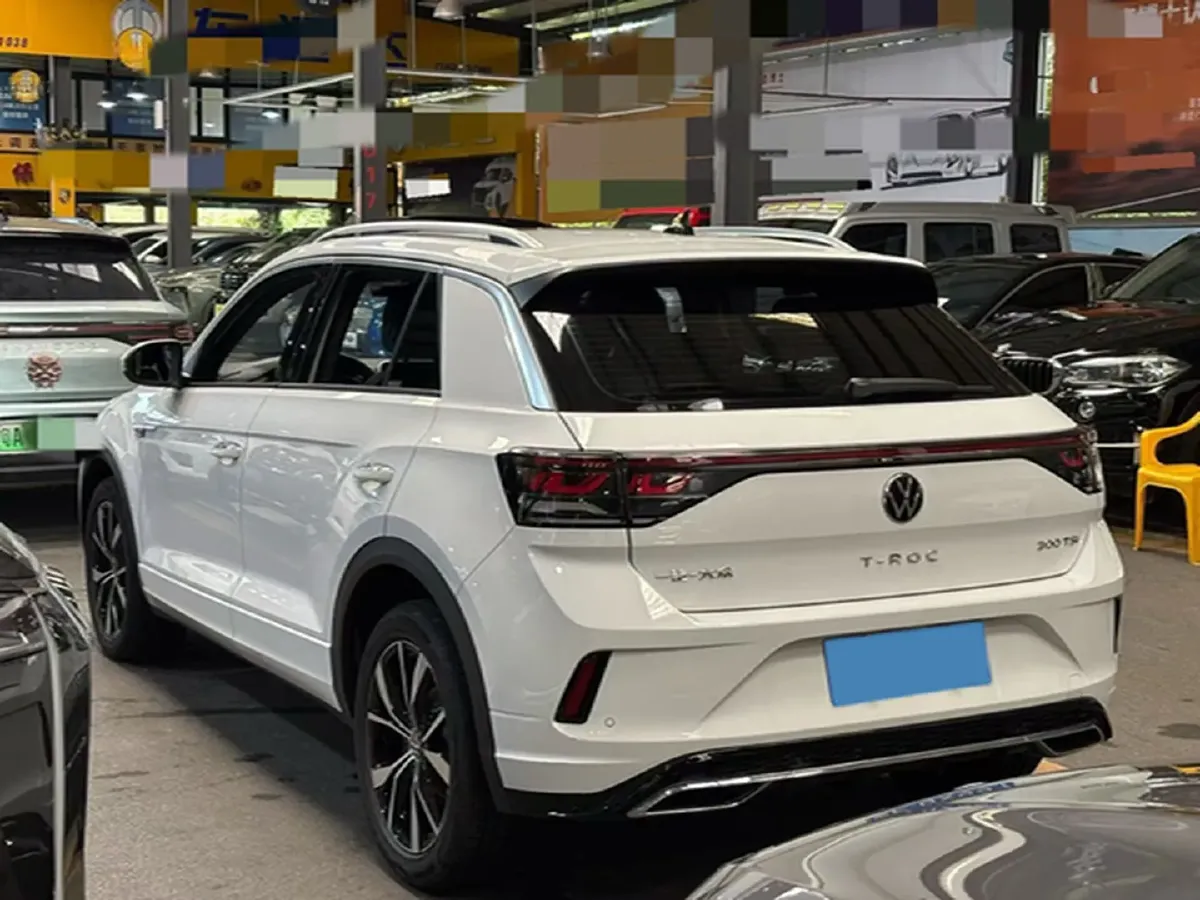 2024 Volkswagen T-Roc 1.5T 160HP L4 7DCT,autocango,china used car exporter,china ev exporter,chinese used car exporter,chinese used ev exporter