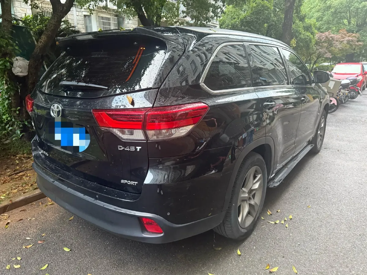 2018 Toyota Highlander 2.0T 220HP L4 6AT,autocango,china used car exporter,china ev exporter,chinese used car exporter,chinese used ev exporter