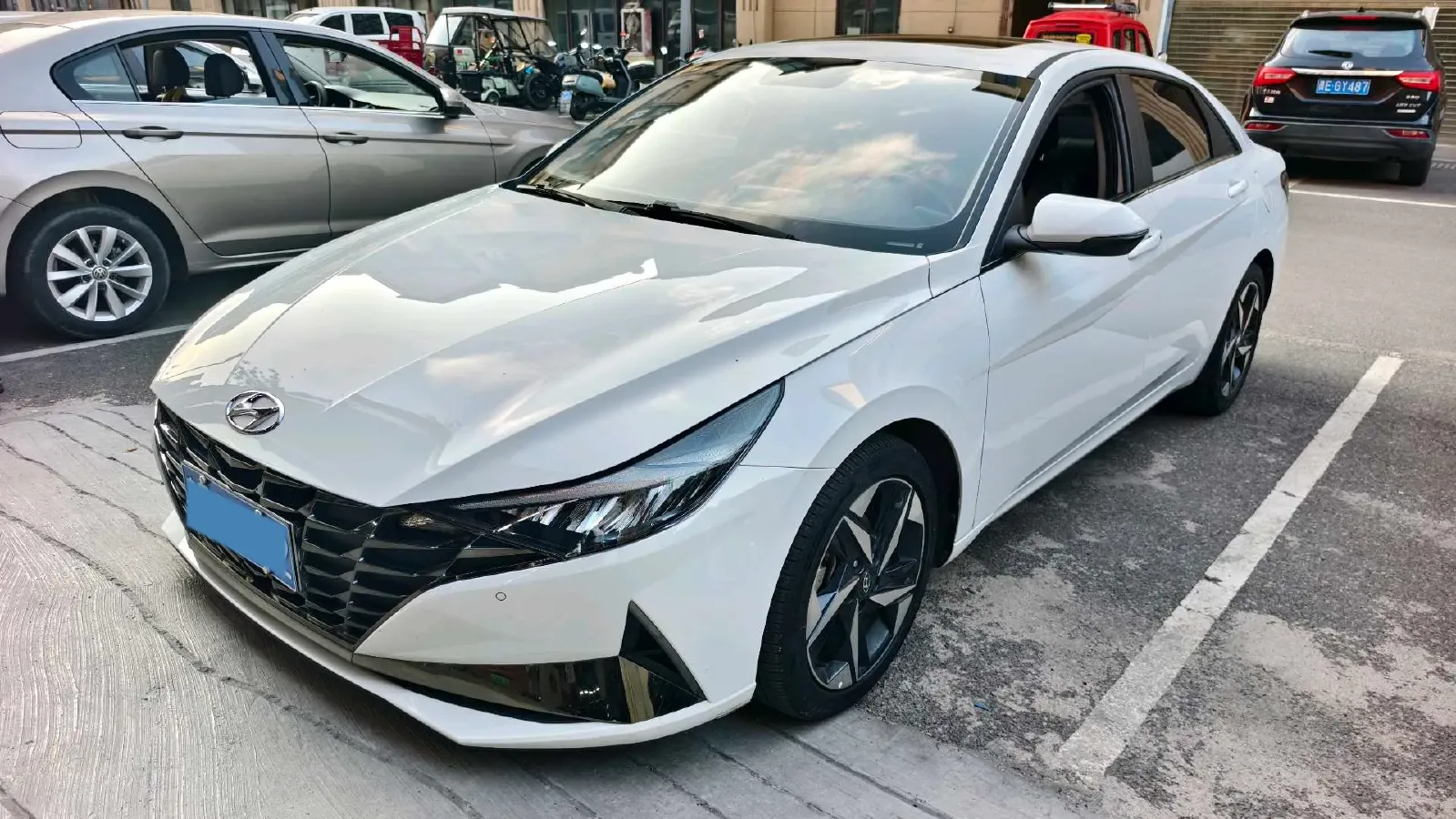 2023 Hyundai Elantra 1.5L 115HP L4 CVT,autocango,china used car exporter,china ev exporter,chinese used car exporter,chinese used ev exporter