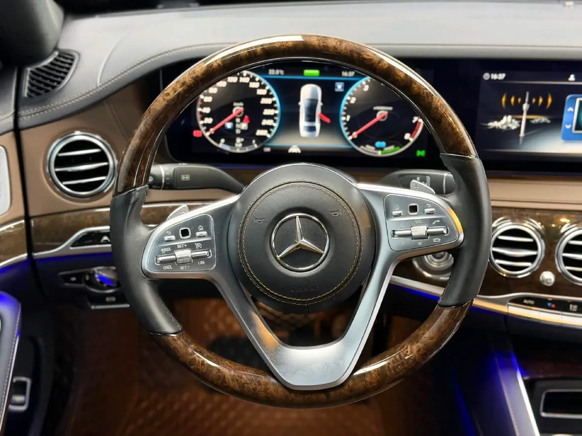 2020 Mercedes-Benz S Class 3.0T 299HP L6 9AT,autocango,china used car exporter,china ev exporter,chinese used car exporter,chinese used ev exporter