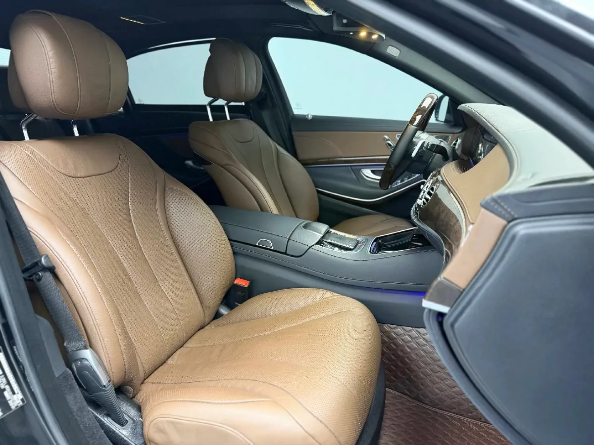 2020 Mercedes-Benz S Class 3.0T 299HP L6 9AT,autocango,china used car exporter,china ev exporter,chinese used car exporter,chinese used ev exporter