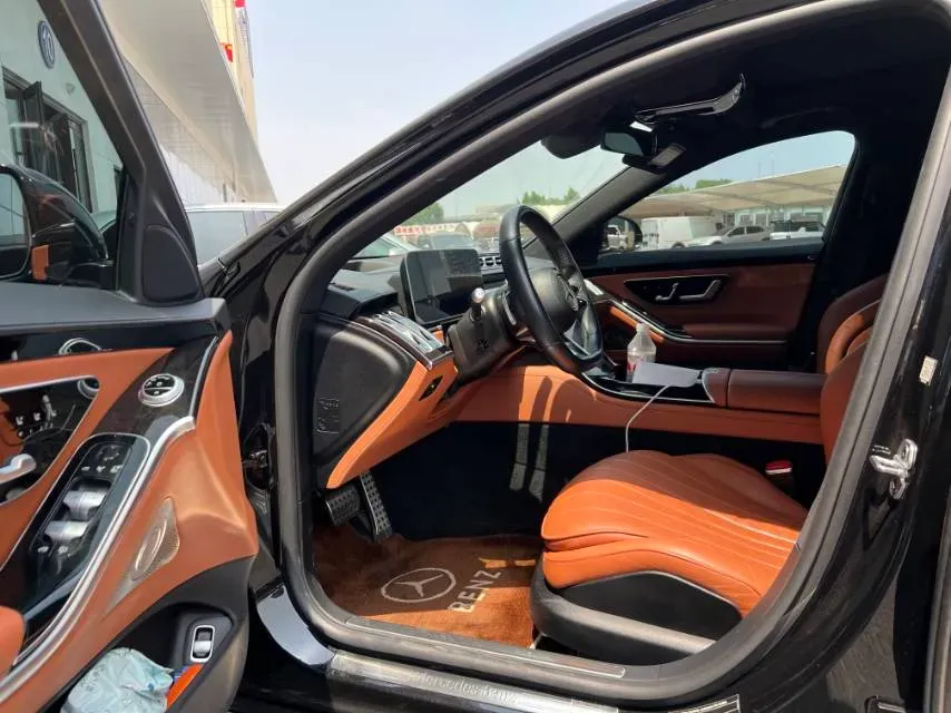 2021 Mercedes-Benz S Class 3.0T 367HP L6 9AT,autocango,china used car exporter,china ev exporter,chinese used car exporter,chinese used ev exporter