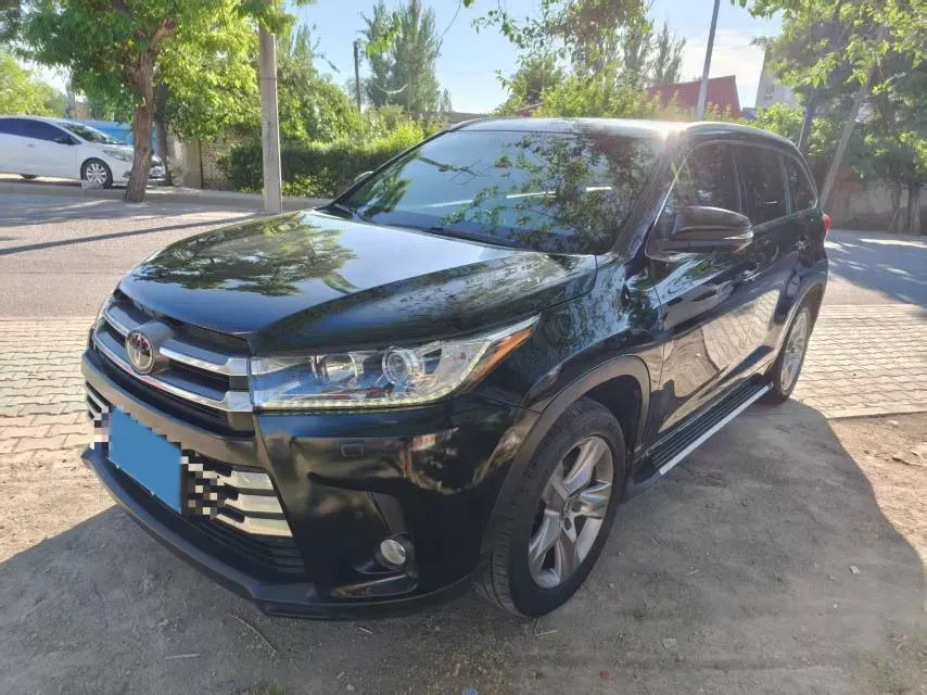 2018 Toyota Highlander 2.0T 220HP L4 6AT,autocango,china used car exporter,china ev exporter,chinese used car exporter,chinese used ev exporter