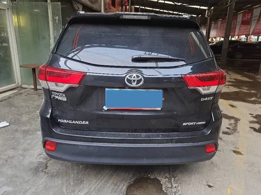 2018 Toyota Highlander 2.0T 220HP L4 6AT,autocango,china used car exporter,china ev exporter,chinese used car exporter,chinese used ev exporter