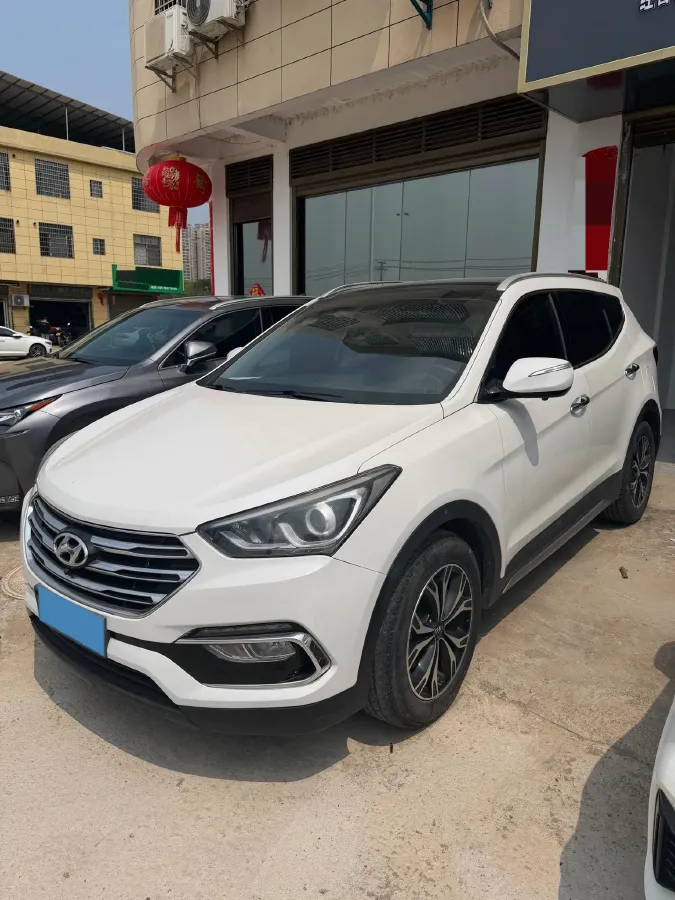 2017 Hyundai Santafe 2.0T 245HP L4 6AT,autocango,china used car exporter,china ev exporter,chinese used car exporter,chinese used ev exporter