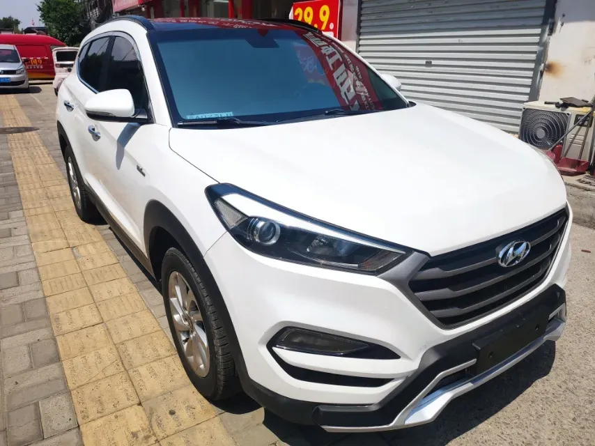 2015 Hyundai Tucson 1.6T 177HP L4 7DCT,autocango,china used car exporter,china ev exporter,chinese used car exporter,chinese used ev exporter