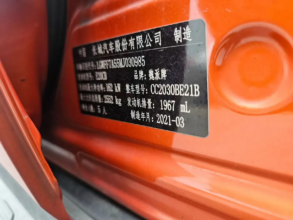 2021 Tank 300 2.0T 227HP L4 8AT,autocango,china used car exporter,china ev exporter,chinese used car exporter,chinese used ev exporter