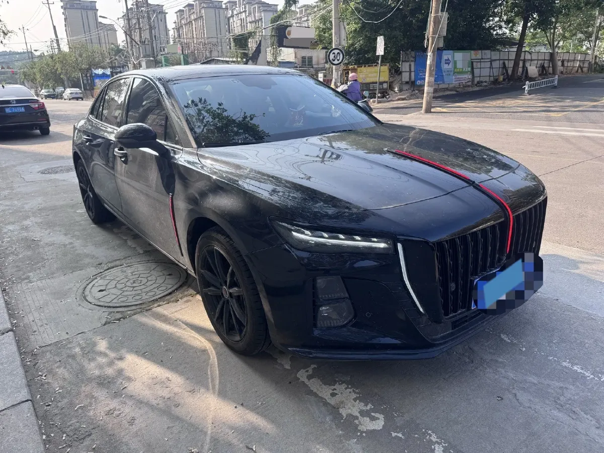 2025 HongQi HS3 1.5T 150HP L4 1DHT PHEV,autocango,china used car exporter,china ev exporter,chinese used car exporter,chinese used ev exporter