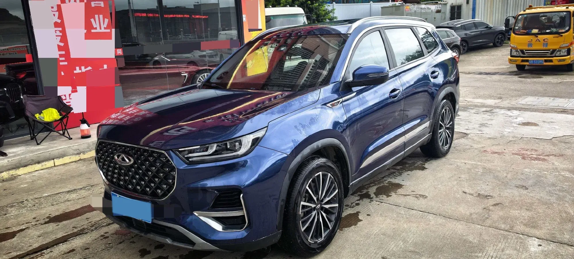 2021 Chery Tiggo 8 Plus 1.6T 197HP L4 7DCT,autocango,china used car exporter,china ev exporter,chinese used car exporter,chinese used ev exporter