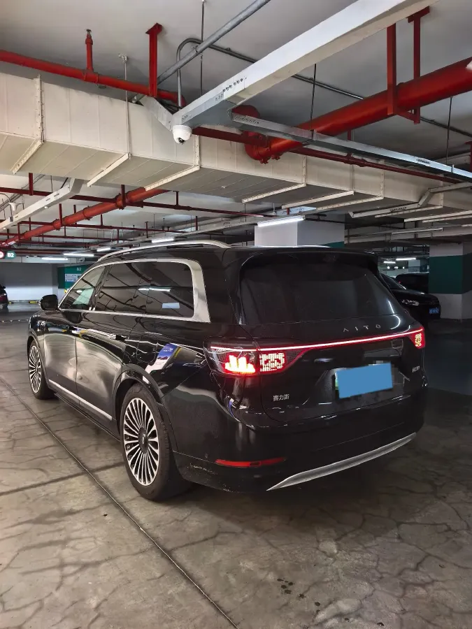 2025 AITO AITO M9 REEV 160HP REEV 52KWH,autocango,china used car exporter,china ev exporter,chinese used car exporter,chinese used ev exporter