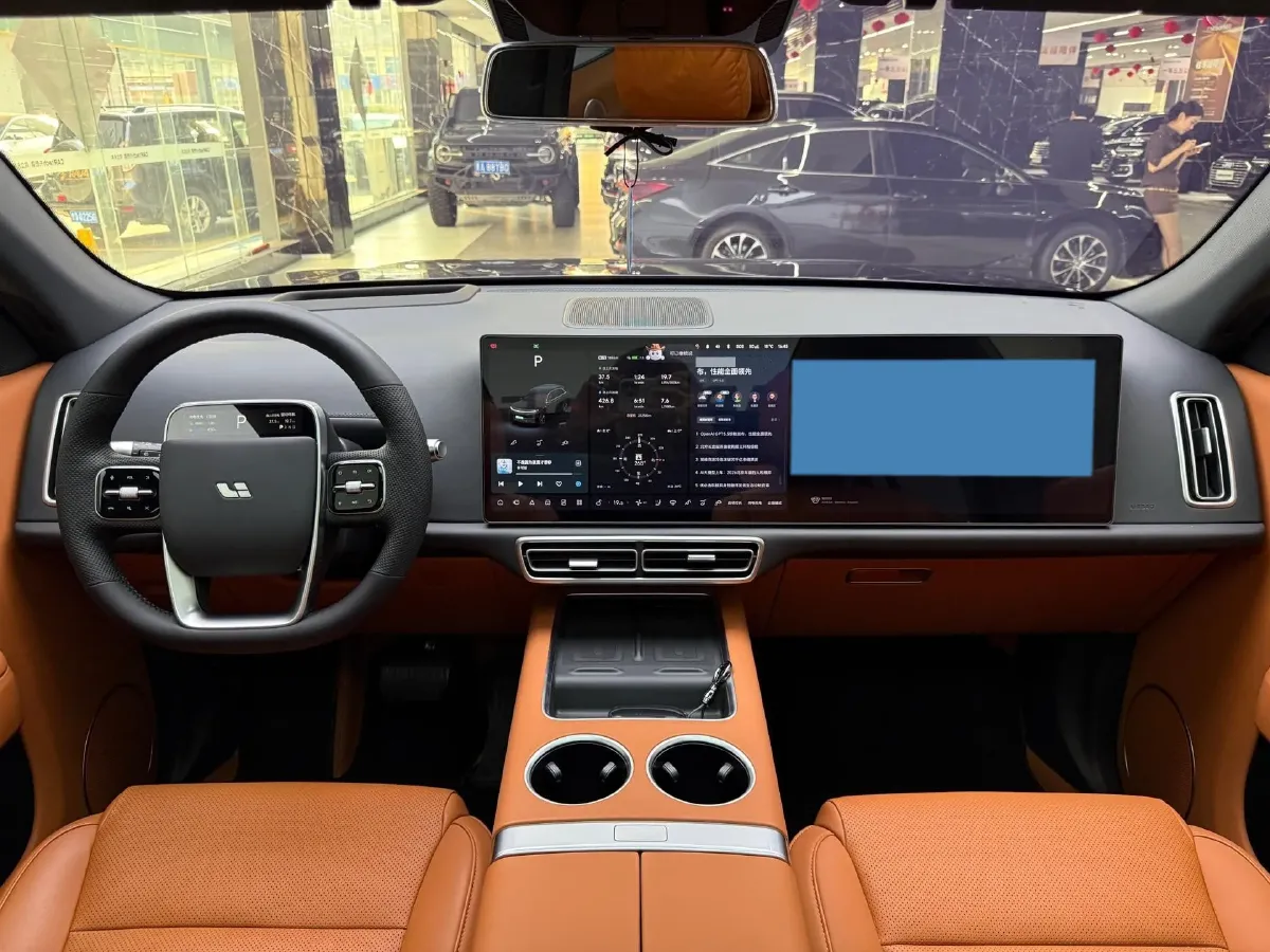 2024 Li L8 Range Extended 154HP REEV 42.8KWH,autocango,china used car exporter,china ev exporter,chinese used car exporter,chinese used ev exporter