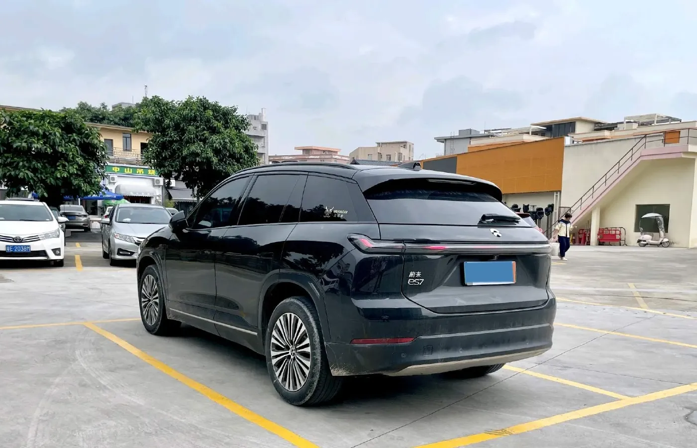 2022 NIO ES7 BEV 75KWH,autocango,china used car exporter,china ev exporter,chinese used car exporter,chinese used ev exporter