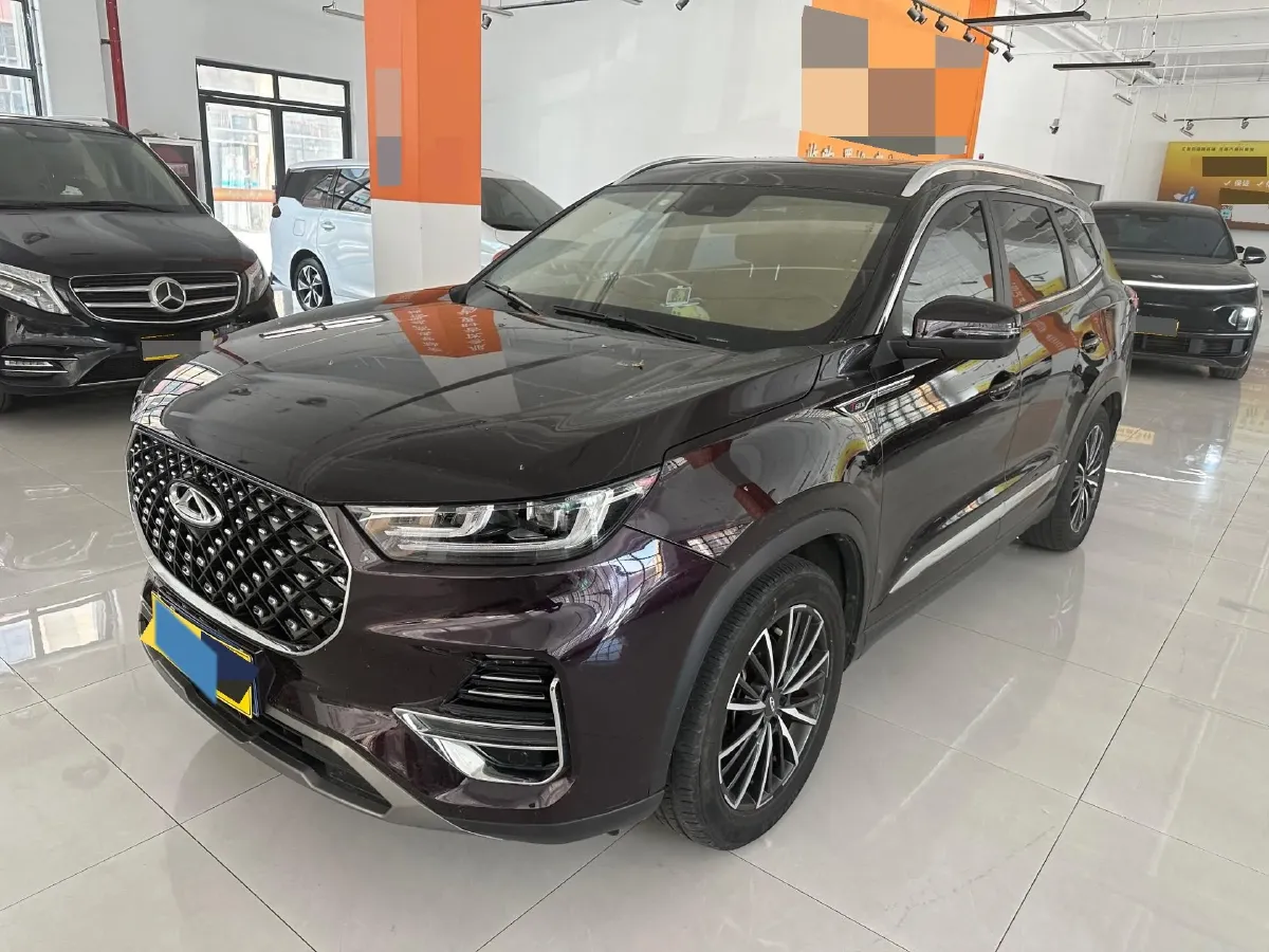 2021 Chery Tiggo 8 Plus 1.6T 197HP L4 7DCT,autocango,china used car exporter,china ev exporter,chinese used car exporter,chinese used ev exporter