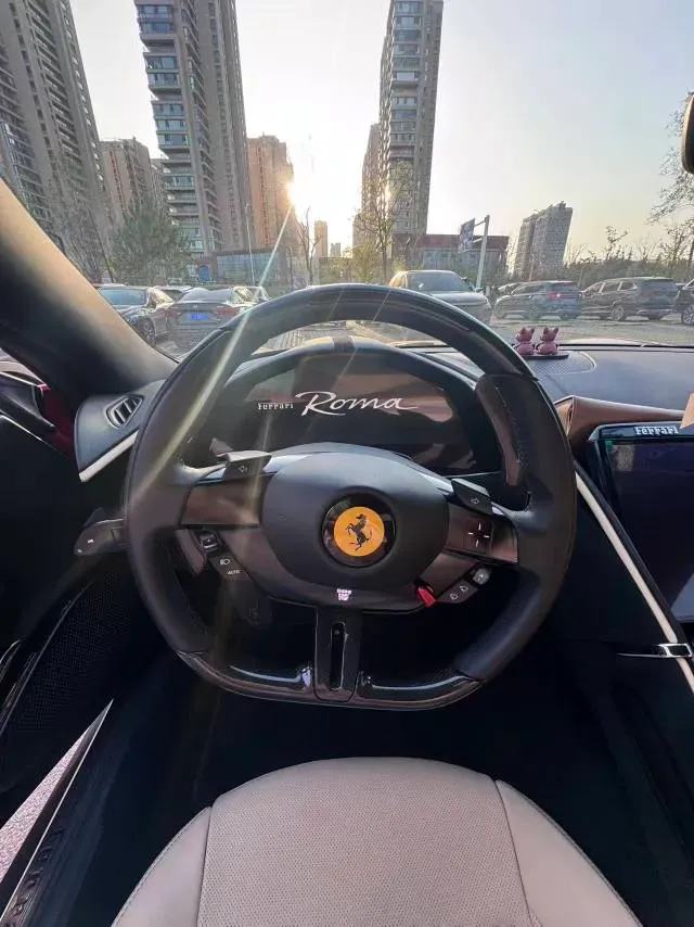 2020 Ferrari Roma 3.9T 620HP V8 8DCT,autocango,china used car exporter,china ev exporter,chinese used car exporter,chinese used ev exporter