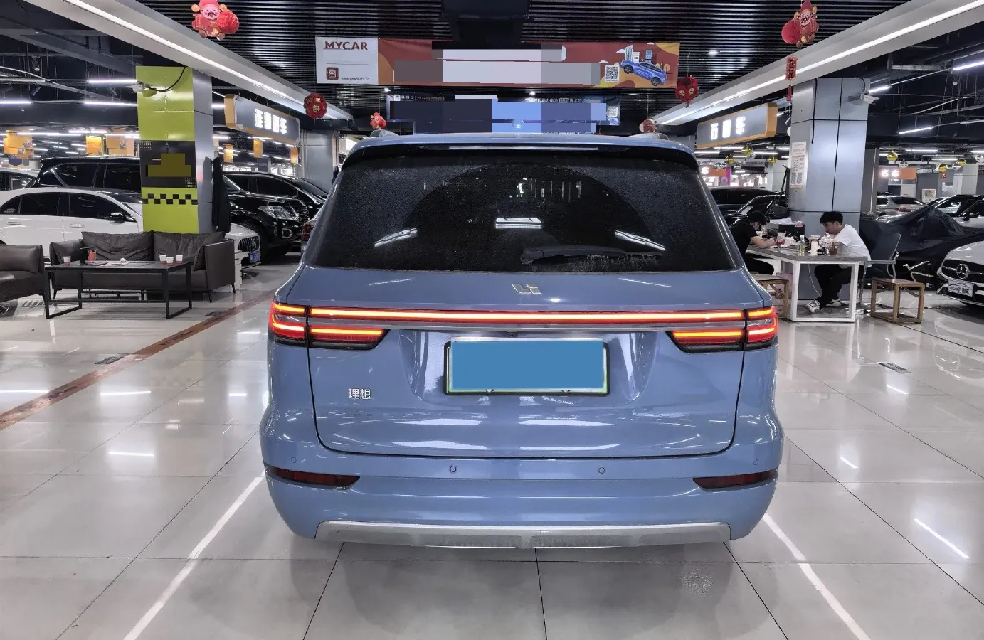 2021 Li ONE Range Extended 131HP REEV 40.5KWH,autocango,china used car exporter,china ev exporter,chinese used car exporter,chinese used ev exporter