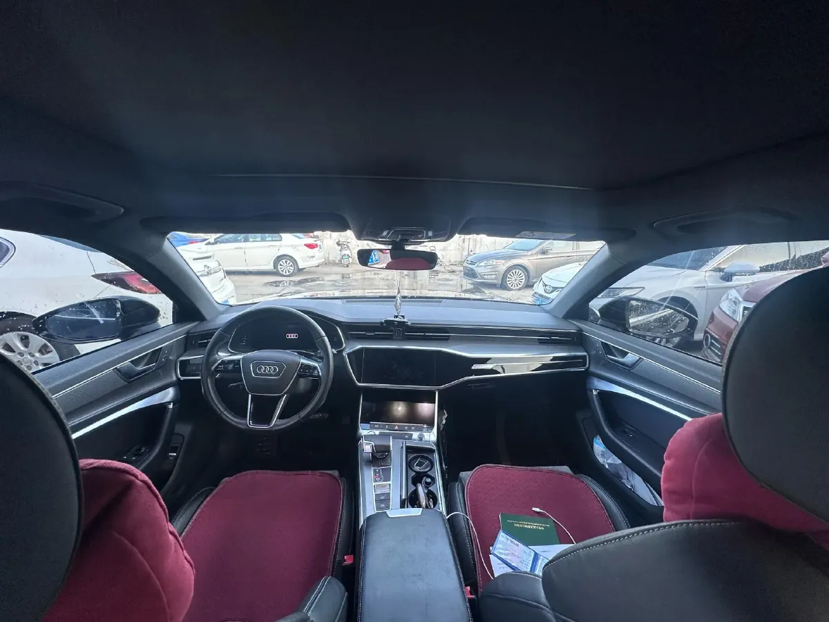 2020 Audi A6L 2.0T 190HP L4 7DCT,autocango,china used car exporter,china ev exporter,chinese used car exporter,chinese used ev exporter