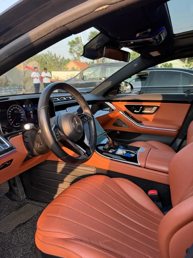 2022 Mercedes-Benz S Class 2.5T 313HP L6 9AT,autocango,china used car exporter,china ev exporter,chinese used car exporter,chinese used ev exporter